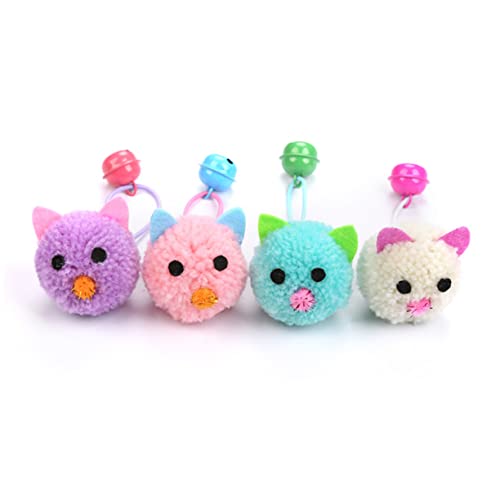 YARNOW Süßes Katzenspielzeug-Set Aus Plüsch Molar Sound Bell Mouse Spielspielzeug für Katzen 5-teilig Zufällige Farbe YARNOW Süßes Katzenspielzeug-Set Aus Plüsch Molar Sound Bell Mouse Spielspielzeug für Katzen 5-teilig Zufällige Farbe von YARNOW