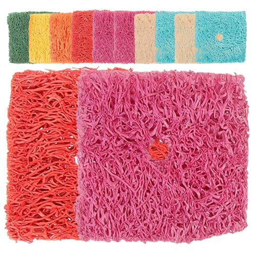 YARNOW 50stücke Pack Natürliche Loofah Kauspielzeuge Für Kleintiere Zahnpflege Spielzeug Für Meerschweinchen Kaninchen Hamster Chinchillas Zufällige Farben Geeignet Für Käfige YARNOW 50stücke Pack Natürliche Loofah Kauspielzeuge Für Kleintiere Zahnpflege Spielzeug Für Meerschweinchen Kaninchen Hamster Chinchillas Zufällige Farben Geeignet Für Käfige von YARNOW