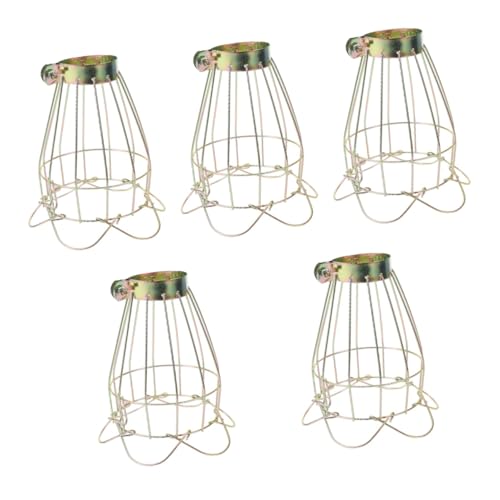 YARNOW 5Er Box – Verbrühungsdraht Lampenabdeckung Heizlampen Netzabdeckung Eidechsen Lampenschirm Reptilien Wärmelampenkäfig Reptilien Verbrühschutz Lampenschirm Nachtlicht Lampe YARNOW 5Er Box – Verbrühungsdraht Lampenabdeckung Heizlampen Netzabdeckung Eidechsen Lampenschirm Reptilien Wärmelampenkäfig Reptilien Verbrühschutz Lampenschirm Nachtlicht Lampe von YARNOW
