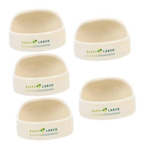 YARNOW 5St Futternapf für Hamster Keramik Futternapf Hamster Futternapf Keramiknapf für Haustiere wiederverwendbarer Hamsternapf Meerschweinchenschale Hamsterfutterhalter Haushalt Igel YARNOW 5St Futternapf für Hamster Keramik Futternapf Hamster Futternapf Keramiknapf für Haustiere wiederverwendbarer Hamsternapf Meerschweinchenschale Hamsterfutterhalter Haushalt Igel von YARNOW