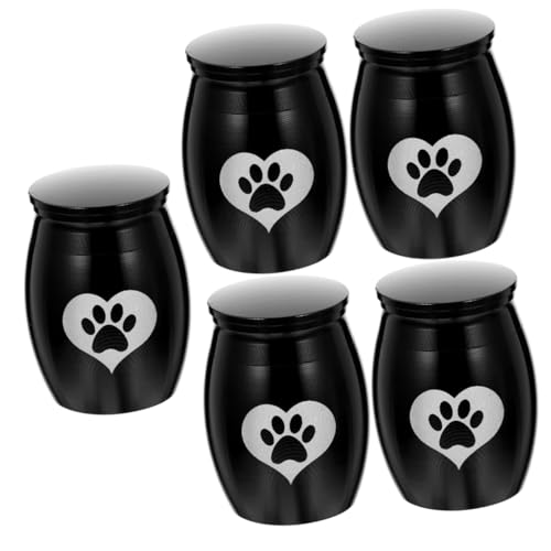 YARNOW 5St Haustier Urne Halskette aus Haustierasche Urnenanhänger Tierasche Aufbewahrung Haustiergedenkurne Halsketten Halsband Tierurne Hundeurne mit schönem YARNOW 5St Haustier Urne Halskette aus Haustierasche Urnenanhänger Tierasche Aufbewahrung Haustiergedenkurne Halsketten Halsband Tierurne Hundeurne mit schönem von YARNOW