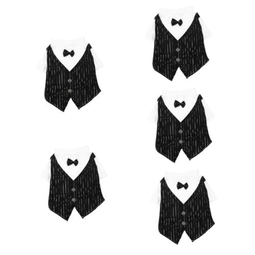 YARNOW 5St Haustieranzug Hochzeitskleid Kleid für eine Hochzeit Hundekleidung hundekostüm Muskelshirt Hemden Hunde-Outfit Hemd für Haustier Hase binden Zubehör einstellen Junge der Hund YARNOW 5St Haustieranzug Hochzeitskleid Kleid für eine Hochzeit Hundekleidung hundekostüm Muskelshirt Hemden Hunde-Outfit Hemd für Haustier Hase binden Zubehör einstellen Junge der Hund von YARNOW
