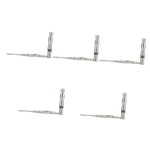YARNOW 5 Stücke Hund Ausbildung Pfeife Metall Handwerk Haustier Pfeife Für Bellen Kontrolle Ausbildung YARNOW 5 Stücke Hund Ausbildung Pfeife Metall Handwerk Haustier Pfeife Für Bellen Kontrolle Ausbildung von YARNOW