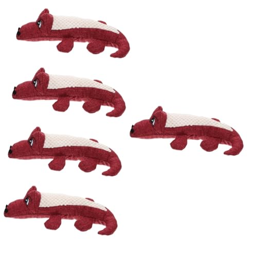YARNOW 5St Hund Plüschtier Plüschkauspielzeug für Hunde Hündchenspielzeug clean zahnreinigung Spielzeuge Backenzahn-Spielzeug für Haustiere bissfestes Spielzeug sauber Beißring rot YARNOW 5St Hund Plüschtier Plüschkauspielzeug für Hunde Hündchenspielzeug clean zahnreinigung Spielzeuge Backenzahn-Spielzeug für Haustiere bissfestes Spielzeug sauber Beißring rot von YARNOW