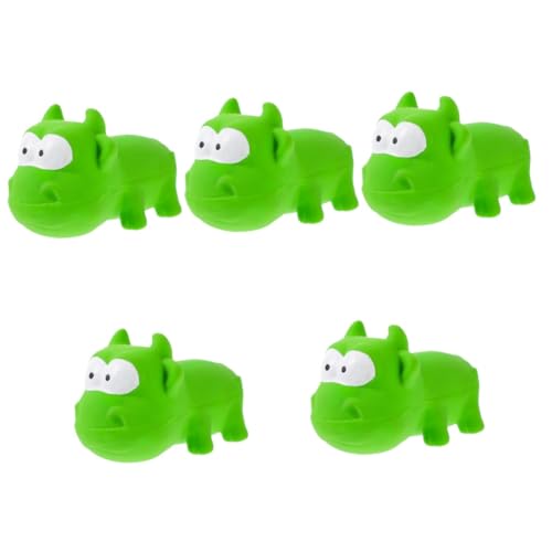 YARNOW 5St Latexspielzeug für Haustiere sensorischer Fidgets-Ball Hund quietscht Hundespielzeug für große Hunde Interaktives Hundespielzeug quietschende spielzeuge für welpen Emulsion von YARNOW