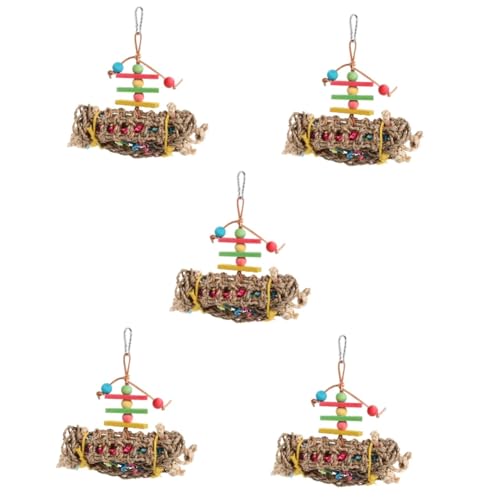 YARNOW 5St Papagei Kauspielzeug Vogelbissspielzeug Käfig Vogelspielzeug Bird Toys Spielzeuge Spielset aus Holz Haustier Vögel beißen Spielzeug Papageienspielzeug für große Vögel beissen YARNOW 5St Papagei Kauspielzeug Vogelbissspielzeug Käfig Vogelspielzeug Bird Toys Spielzeuge Spielset aus Holz Haustier Vögel beißen Spielzeug Papageienspielzeug für große Vögel beissen von YARNOW