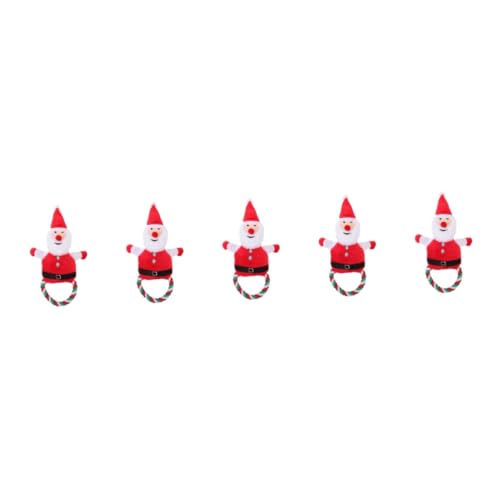 YARNOW 5St Plüsch Hundespielzeug Urlaub Hundespielzeug Kauspielzeug für Hunde zu Weihnachten Santa quietschendes Hundespielzeug Tiere Spielzeug Haushaltstrainingsspielzeug Plüschtiere YARNOW 5St Plüsch Hundespielzeug Urlaub Hundespielzeug Kauspielzeug für Hunde zu Weihnachten Santa quietschendes Hundespielzeug Tiere Spielzeug Haushaltstrainingsspielzeug Plüschtiere von YARNOW