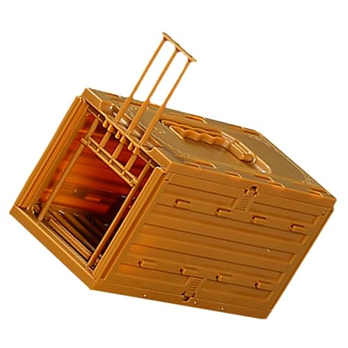 YARNOW 5St Vogelkäfig kleines Vogelhaus Papageienkäfig Vogelnest Futterhaus für Papageien Hühnerkäfig transportkäfig Bird House Taubenkäfig für Zuhause Vogel badekäfig Star Plastik von YARNOW