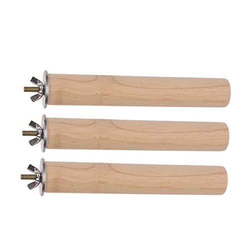YARNOW Vogelsitzstange Aus Holz 5er-Pack Papageien-schleifstab Für Den Käfig Papageien-sitzstangenständer Vögel-ständer Für Bewegung Sicher Und Tragbar YARNOW Vogelsitzstange Aus Holz 5er-Pack Papageien-schleifstab Für Den Käfig Papageien-sitzstangenständer Vögel-ständer Für Bewegung Sicher Und Tragbar von YARNOW