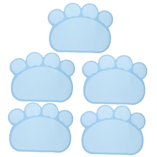 YARNOW 5St Futtermatte für Haustiere hundenapf unterlage Hunde napfunterlage Leckerli-Pad für Katzen Futter- und Tränkzubehör für Hunde Tischsets Hundenäpfe Hundezubehör Katzennapfmatte YARNOW 5St Futtermatte für Haustiere hundenapf unterlage Hunde napfunterlage Leckerli-Pad für Katzen Futter- und Tränkzubehör für Hunde Tischsets Hundenäpfe Hundezubehör Katzennapfmatte von YARNOW