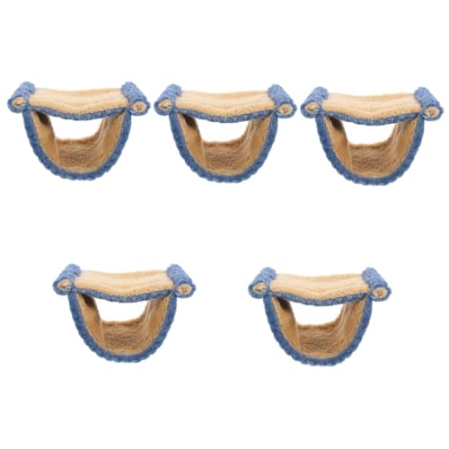 YARNOW 5St Produkte für kleine Haustiere Hängematte entzückendes meerschweinchenbett Rattenvorräte warmes meerschweinchenbett Hamster Plattform Haustierkäfig schmücken Chinchilla Holz von YARNOW