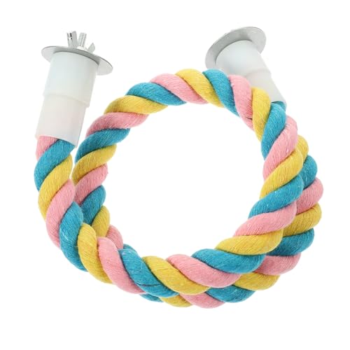 YARNOW 5st Vogel Spielzeug Lustiges Papageienspielzeug Papageienständerseil Papagei Stehendes Seil Nymphensittich-Spielzeug Vogelstange Seil Vogelbarsch Xuanfeng Baumwollseil Klettern YARNOW 5st Vogel Spielzeug Lustiges Papageienspielzeug Papageienständerseil Papagei Stehendes Seil Nymphensittich-Spielzeug Vogelstange Seil Vogelbarsch Xuanfeng Baumwollseil Klettern von YARNOW