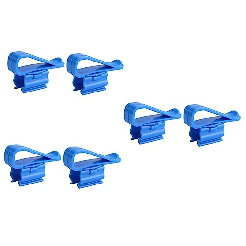 YARNOW 6 Stcs Wasserrohr -Fixklemme Hängende Clip -Schlauchabflussfische Fischpumpen Für Aquarien Aquarium Clip Schlauch Clip Floss Filtration Aquariumrohrhalter Filter von YARNOW