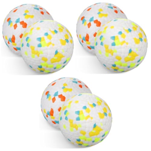 YARNOW 6 STK Bissfeste Popcornkugeln Hundekauen Beißspielzeug für Welpen Kauspielzeug für Hunde Hundeball Spielzeuge Bissfestes Spielzeug für Haustiere Hundespielzeug für Aggressive Kauer YARNOW 6 STK Bissfeste Popcornkugeln Hundekauen Beißspielzeug für Welpen Kauspielzeug für Hunde Hundeball Spielzeuge Bissfestes Spielzeug für Haustiere Hundespielzeug für Aggressive Kauer von YARNOW
