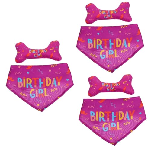 YARNOW 6 STK Haustier Geburtstag Anzug Hunde Speichel Handtuch Geburtstagsschal Welpe Hundebandana Geburtstag Hundebandana Knochen Spielzeug Haustier-Speicheltuch Halstuch für Hunde Stoff YARNOW 6 STK Haustier Geburtstag Anzug Hunde Speichel Handtuch Geburtstagsschal Welpe Hundebandana Geburtstag Hundebandana Knochen Spielzeug Haustier-Speicheltuch Halstuch für Hunde Stoff von YARNOW