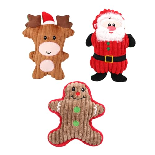 YARNOW 6 STK Haustier Spielzeug Schneemannhund Plüschtier Welpenspielzeug Beißendes Spielzeug Geflochtenes Hundespielzeug Haustierzahnen Im Urlaub Lebkuchen Haustierzubehör Der Hund Stoff YARNOW 6 STK Haustier Spielzeug Schneemannhund Plüschtier Welpenspielzeug Beißendes Spielzeug Geflochtenes Hundespielzeug Haustierzahnen Im Urlaub Lebkuchen Haustierzubehör Der Hund Stoff von YARNOW