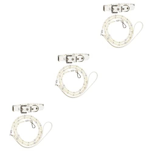 YARNOW 6-teiliges Luxus-Set Aus Hundehalsband Und Leine Modisches Beruhigendes Halsband Für Hunde Haustierleinen Für Hunde YARNOW 6-teiliges Luxus-Set Aus Hundehalsband Und Leine Modisches Beruhigendes Halsband Für Hunde Haustierleinen Für Hunde von YARNOW