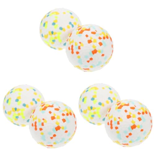 YARNOW 6 STK Hundespielzeugball Bälle Für Hunde Zum Apportieren Hundespielzeug Für Aggressive Kauer Hundebälle Klein Kauspielzeug Welpenbälle Hund Holen Interaktive Kugel E-TPU Backenzahn YARNOW 6 STK Hundespielzeugball Bälle Für Hunde Zum Apportieren Hundespielzeug Für Aggressive Kauer Hundebälle Klein Kauspielzeug Welpenbälle Hund Holen Interaktive Kugel E-TPU Backenzahn von YARNOW
