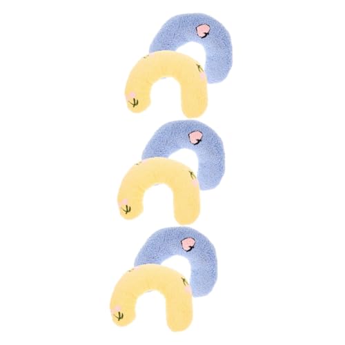 YARNOW 6 STK Katzenspielzeugkissen Haustier-schlafkissen Haushalt Geschmeidiges Kissen Gefülltes Nackenkissen Ruhekissen Für Katzen Entzückendes Katzenkissen Kleines Kissen Stoff YARNOW 6 STK Katzenspielzeugkissen Haustier-schlafkissen Haushalt Geschmeidiges Kissen Gefülltes Nackenkissen Ruhekissen Für Katzen Entzückendes Katzenkissen Kleines Kissen Stoff von YARNOW