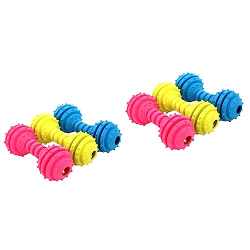 YARNOW 6 STK Kauspielzeug knete Spielzeug knetspielzeug Hunde zahnpflege Hunde Spielzeug Quietschfreies Hundespielzeug Quietschendes Hundespielzeug Spielzeuge Hantel kauen Haustierzubehör YARNOW 6 STK Kauspielzeug knete Spielzeug knetspielzeug Hunde zahnpflege Hunde Spielzeug Quietschfreies Hundespielzeug Quietschendes Hundespielzeug Spielzeuge Hantel kauen Haustierzubehör von YARNOW