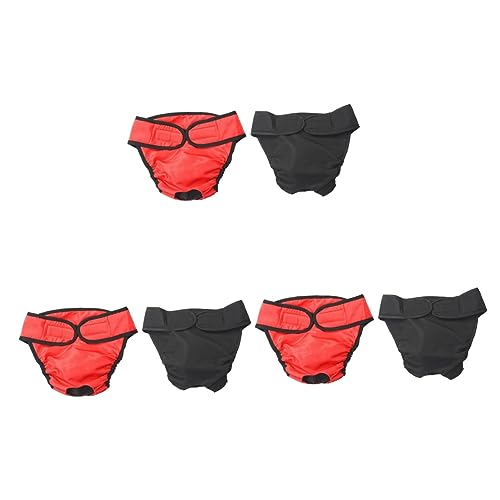 YARNOW 6 STK Pet Körperliche Hose Jungen Slips Hygieneunterwäsche Für Hunde Pet Wasserpflanzenhalter Kleine Pads Für Hunde Hunde-PIPI-pad Inkontinenzhose Hündin Kleidung YARNOW 6 STK Pet Körperliche Hose Jungen Slips Hygieneunterwäsche Für Hunde Pet Wasserpflanzenhalter Kleine Pads Für Hunde Hunde-PIPI-pad Inkontinenzhose Hündin Kleidung von YARNOW