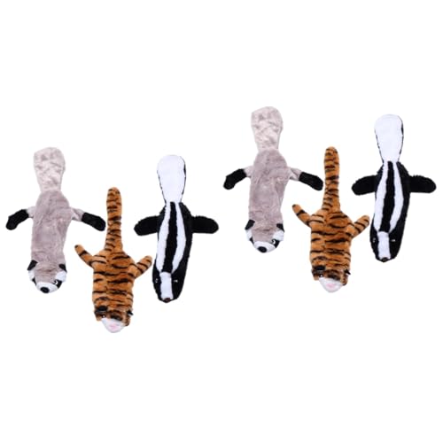 YARNOW 2 Sets Haustier-kauspielzeug Plüsch Molar Interaktives Quietschendes Hundespielzeug Klingendes Spielzeug Haustier-zähneknirschen-Spielzeug Heimdekoration 3 Stück X 2 YARNOW 2 Sets Haustier-kauspielzeug Plüsch Molar Interaktives Quietschendes Hundespielzeug Klingendes Spielzeug Haustier-zähneknirschen-Spielzeug Heimdekoration 3 Stück X 2 von YARNOW