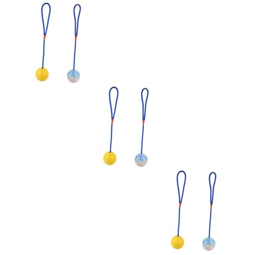 YARNOW 6 STK Spielzeugball für Haustiere Beißspielzeug für Hunde Hundespielzeug kauspielzeug welpe Dog chew Toy Spielzeuge Welpenspielzeug Gummiballspielzeug für Hunde Backenzahn Knoten YARNOW 6 STK Spielzeugball für Haustiere Beißspielzeug für Hunde Hundespielzeug kauspielzeug welpe Dog chew Toy Spielzeuge Welpenspielzeug Gummiballspielzeug für Hunde Backenzahn Knoten von YARNOW