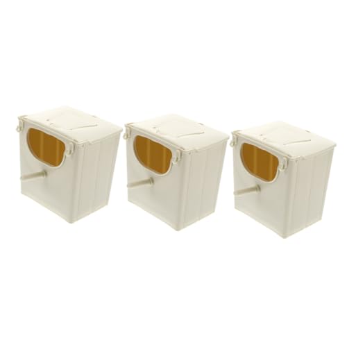 YARNOW Vogelnest Material 6 STK Vogelzuchtbox Vogelhaus Vogelkäfig Zubehör Kanarienvogel Nest Draussen Haustier Vogelkäfige Vogelhäuschen Aus Kunststoff Hütte Für Vogel Langen Papagei Kito Plastik YARNOW Vogelnest Material 6 STK Vogelzuchtbox Vogelhaus Vogelkäfig Zubehör Kanarienvogel Nest Draussen Haustier Vogelkäfige Vogelhäuschen Aus Kunststoff Hütte Für Vogel Langen Papagei Kito Plastik von YARNOW