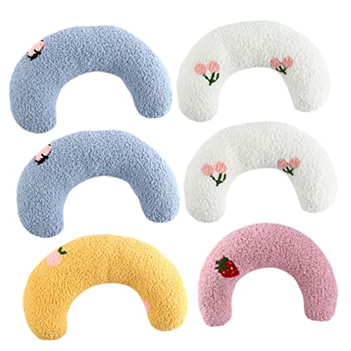 YARNOW 6-teiliges Katzenkissen U-förmiges Nackenkissen Für Tiefen Schlaf Weiches Haustierkissen Für Indoor-Katzen YARNOW 6-teiliges Katzenkissen U-förmiges Nackenkissen Für Tiefen Schlaf Weiches Haustierkissen Für Indoor-Katzen von YARNOW