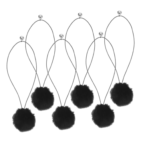 YARNOW 6 Stücke Katzen Kratzbaum Spielzeug Bälle mit Glöckchen Interaktive Hängespielzeuge für Kratzbäume Langlebig und Zubehör für Katzenkratzbäume von YARNOW