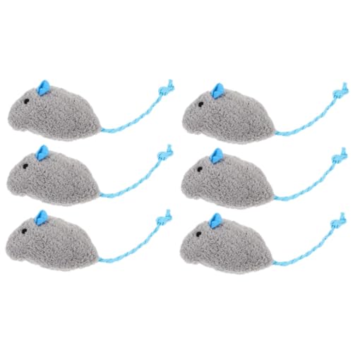 YARNOW 6 Stück Katzenspielzeug Weiche Plüsch -katzenfischmäuse Zahnspielzeug Für Kätzchen Haustier- - Katzenminze Mäuse Für Katzen Katzenminze Mäuse YARNOW 6 Stück Katzenspielzeug Weiche Plüsch -katzenfischmäuse Zahnspielzeug Für Kätzchen Haustier- - Katzenminze Mäuse Für Katzen Katzenminze Mäuse von YARNOW