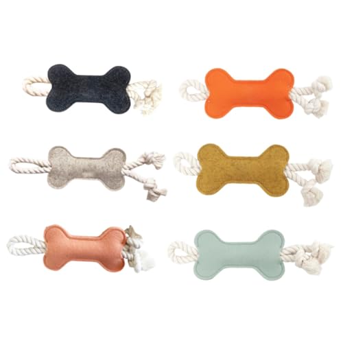 YARNOW 6 Stück Kinderspielzeug Zahnen Hunde klein groß Plüsch Interactive Dog Toys kauspielzeug welpe Dog chew Toy Backenzahn- für Haustiere Beißspielzeug für Welpen Stoff YARNOW 6 Stück Kinderspielzeug Zahnen Hunde klein groß Plüsch Interactive Dog Toys kauspielzeug welpe Dog chew Toy Backenzahn- für Haustiere Beißspielzeug für Welpen Stoff von YARNOW