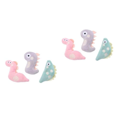 YARNOW 6stücke Teiliges Interaktives Katzenspielzeug Mit Katzenminze Plüschspielzeuge Snake Dinosaur Fish Für Unterhaltung Und Geistige Ihrer Katze von YARNOW