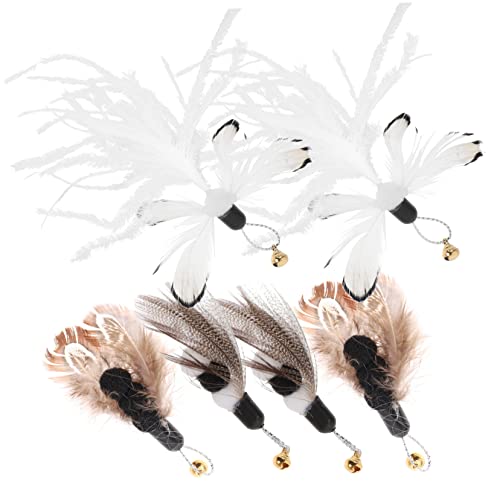 YARNOW 6stücke Katzenangel Ersatzfedern Interaktive Katzenspielzeuge Mit Realistischen Insekten-Designs Fördert Das Spielverhalten Jagdinstinkte Ihrer Katze Für Gesunde Bewegung Und YARNOW 6stücke Katzenangel Ersatzfedern Interaktive Katzenspielzeuge Mit Realistischen Insekten-Designs Fördert Das Spielverhalten Jagdinstinkte Ihrer Katze Für Gesunde Bewegung Und von YARNOW