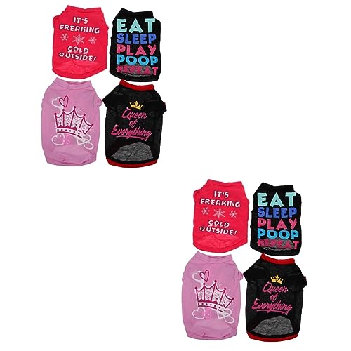 YARNOW 8 STK Haustierweste summerdress sommeroutfit Sommerkleidung für Hunde Atmungsaktive Haustier-Shirts Kleider Hundepullover Hunde-Outfit Bichon Sweatshirt Haustier Hund einstellen YARNOW 8 STK Haustierweste summerdress sommeroutfit Sommerkleidung für Hunde Atmungsaktive Haustier-Shirts Kleider Hundepullover Hunde-Outfit Bichon Sweatshirt Haustier Hund einstellen von YARNOW