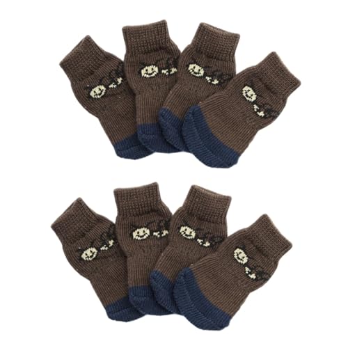 YARNOW 8 STK Cartoon-hundesocken Atmungsaktive Socken Für Haustiere Cartoon-socken Pfotenschutzsocken Für Hunde Tierpfotenschutzsocken Welpensocken Haustier Socken Herbst Und Winter YARNOW 8 STK Cartoon-hundesocken Atmungsaktive Socken Für Haustiere Cartoon-socken Pfotenschutzsocken Für Hunde Tierpfotenschutzsocken Welpensocken Haustier Socken Herbst Und Winter von YARNOW