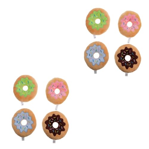YARNOW 8 STK Plüschtiere Für Haustiere Quietschendes Donut-hundespielzeug Beißspielzeug Für Hunde Squeeze Sound Haustierspielzeug Plüsch-Donut-Spielzeug Kauen Krapfen Pp Baumwolle 15c YARNOW 8 STK Plüschtiere Für Haustiere Quietschendes Donut-hundespielzeug Beißspielzeug Für Hunde Squeeze Sound Haustierspielzeug Plüsch-Donut-Spielzeug Kauen Krapfen Pp Baumwolle 15c von YARNOW