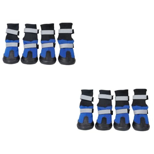 YARNOW 8 STK Schneestiefel für Haustiere Schnee Turnschuhe Sommerschuhe für Hunde hundeschuhe Winterschuhe für Hunde Stiefel für Hunde Lange Röhrenschuhe für Haustiere Plane Blue YARNOW 8 STK Schneestiefel für Haustiere Schnee Turnschuhe Sommerschuhe für Hunde hundeschuhe Winterschuhe für Hunde Stiefel für Hunde Lange Röhrenschuhe für Haustiere Plane Blue von YARNOW