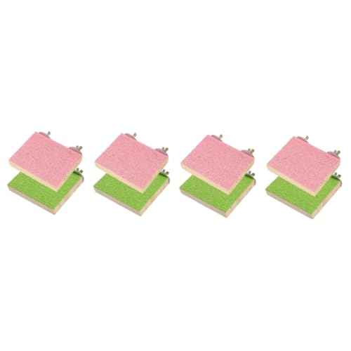 YARNOW 8 STK Tierruhestation Sittich Plattform Pfotenschleifbarsch Chinchilla-käfigspielzeug Vogel Papagei Spielzeug Holzdekor Verschleißfester Vogelständer Bunt Hölzern Chinchillakäfig YARNOW 8 STK Tierruhestation Sittich Plattform Pfotenschleifbarsch Chinchilla-käfigspielzeug Vogel Papagei Spielzeug Holzdekor Verschleißfester Vogelständer Bunt Hölzern Chinchillakäfig von YARNOW