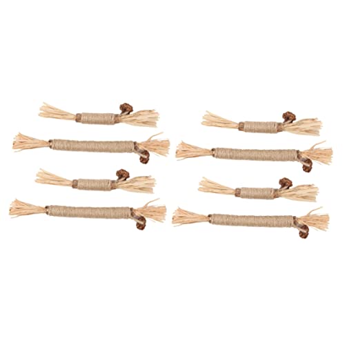 YARNOW 8 Stück Kätzchenbedarf Silvervine Stäbchen Katzenspielzeug Katzen Beißspielzeug Für Den Innenbereich Kätzchen Kauspielzeug Verschleißfester Katzen Teaser Verschleißfestes YARNOW 8 Stück Kätzchenbedarf Silvervine Stäbchen Katzenspielzeug Katzen Beißspielzeug Für Den Innenbereich Kätzchen Kauspielzeug Verschleißfester Katzen Teaser Verschleißfestes von YARNOW