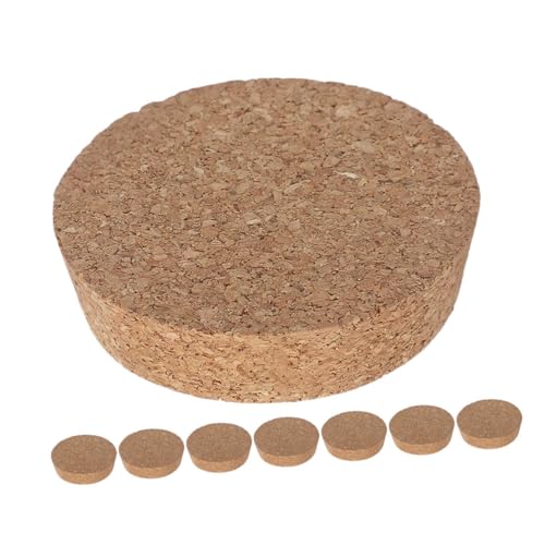 YARNOW 8 Stück Teiliges Korkdeckel für Glasvasen Runde Holzstopfen für Hydroponische Pflanzen Mikrolandschaften DIY Dekoration für Hochzeiten und Home Decor YARNOW 8 Stück Teiliges Korkdeckel für Glasvasen Runde Holzstopfen für Hydroponische Pflanzen Mikrolandschaften DIY Dekoration für Hochzeiten und Home Decor von YARNOW