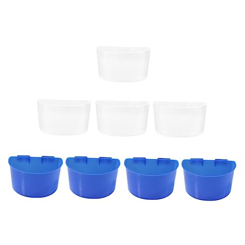 YARNOW 8 Stück Vogel Sandbecher Käfig Vogelfutterschale Birdie Futterspender Hühnerfutter Krähe Vogelfutterautomat Vogelfutterbox Futtermittel für Vögel Papageien-Fütterungsbecher Plastik YARNOW 8 Stück Vogel Sandbecher Käfig Vogelfutterschale Birdie Futterspender Hühnerfutter Krähe Vogelfutterautomat Vogelfutterbox Futtermittel für Vögel Papageien-Fütterungsbecher Plastik von YARNOW
