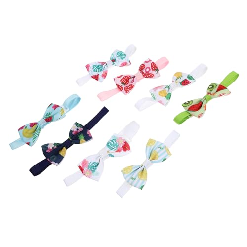 YARNOW Mit Fliege 8-teiliges Set Fliege Für Welpen Und Kätzchen Verstellbares Für Partys Den Täglichen Gebrauch von YARNOW