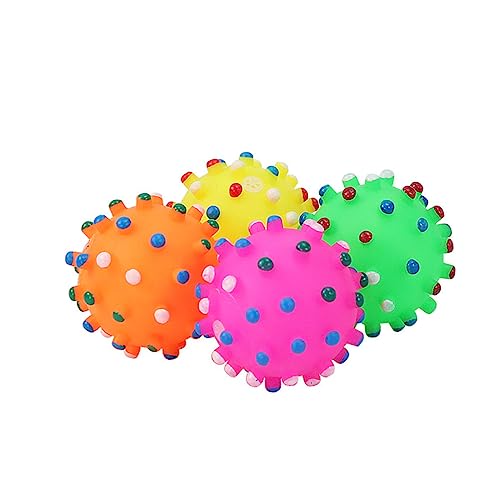 YARNOW 8st Pet-Ball-Spielzeug Ballspielzeug Für Hunde Quietschende Spielzeuge Für Welpen Kauball Für Haustiere Soundspielzeug Für Hunde Schmeiß Es Eier Haustierzubehör Der Hund 7c YARNOW 8st Pet-Ball-Spielzeug Ballspielzeug Für Hunde Quietschende Spielzeuge Für Welpen Kauball Für Haustiere Soundspielzeug Für Hunde Schmeiß Es Eier Haustierzubehör Der Hund 7c von YARNOW