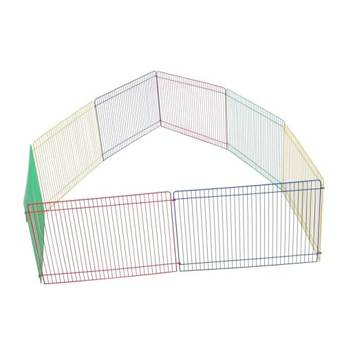YARNOW 8Stücke Hamster Laufstallzaun Aus Kleintier Auslaufgehege Für Hasen Meerschweinchen Und Andere Kleine Haustiere YARNOW 8Stücke Hamster Laufstallzaun Aus Kleintier Auslaufgehege Für Hasen Meerschweinchen Und Andere Kleine Haustiere von YARNOW