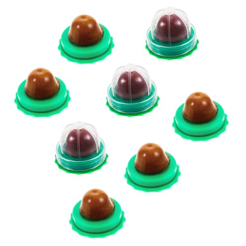 YARNOW 8Stücke Katzenminze Snackbälle Für Katzen Mit Zufälligem Geschmack Katzensnacks Form Von Pudding Leckereien Für Kätzchen Und Katzenliebhaber von YARNOW