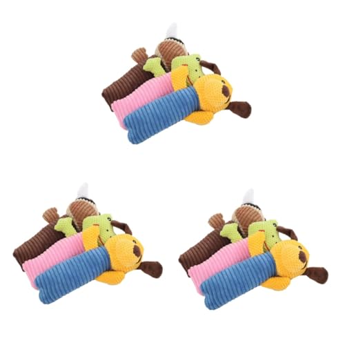 YARNOW 9 STK quietschendes Gemüse pluscheltier plüschtiere Dog Toy Spielzeug für Welpen Plüschspielzeug für Hunde Spielzeuge Beißspielzeug für Haustiere quietschende Früchte der Hund Obst von YARNOW