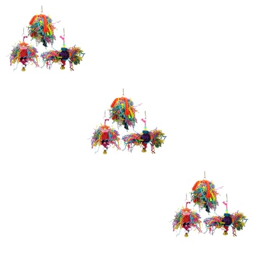 YARNOW 3sets Attraktive Vogel Papagei Spielzeug Kauen Blöcke Für Pet Papageien Käfig Zubehör 3 Stücke * 3 YARNOW 3sets Attraktive Vogel Papagei Spielzeug Kauen Blöcke Für Pet Papageien Käfig Zubehör 3 Stücke * 3 von YARNOW
