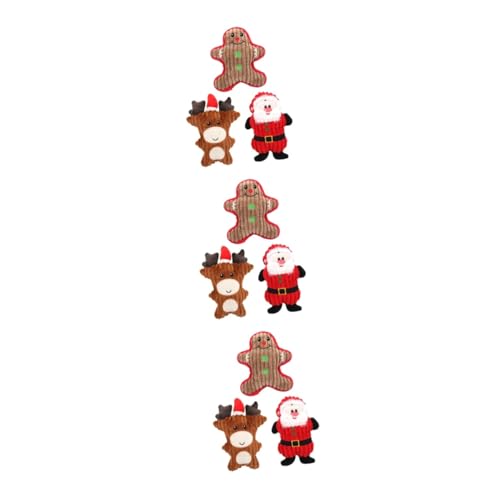 YARNOW 9 STK Sound-Spielzeug für Haustiere Interactive Dog Toys pet Mate Flauschige Kuscheltiere Plüschtier Weihnachtssto Haustier Spielzeug Kauspielzeug für Haustiere YARNOW 9 STK Sound-Spielzeug für Haustiere Interactive Dog Toys pet Mate Flauschige Kuscheltiere Plüschtier Weihnachtssto Haustier Spielzeug Kauspielzeug für Haustiere von YARNOW