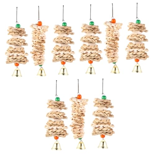YARNOW 9 STK Papageienzubehör Health Wellness Papagei hängende Spielzeuge Bissfestes Sittichspielzeug Spielset aus Holz Sittichspielzeug für den Käfig kleines Vogelspielzeug groß Vögel YARNOW 9 STK Papageienzubehör Health Wellness Papagei hängende Spielzeuge Bissfestes Sittichspielzeug Spielset aus Holz Sittichspielzeug für den Käfig kleines Vogelspielzeug groß Vögel von YARNOW